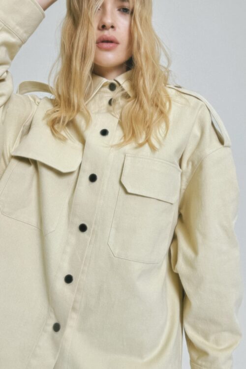 Рубашка из денима