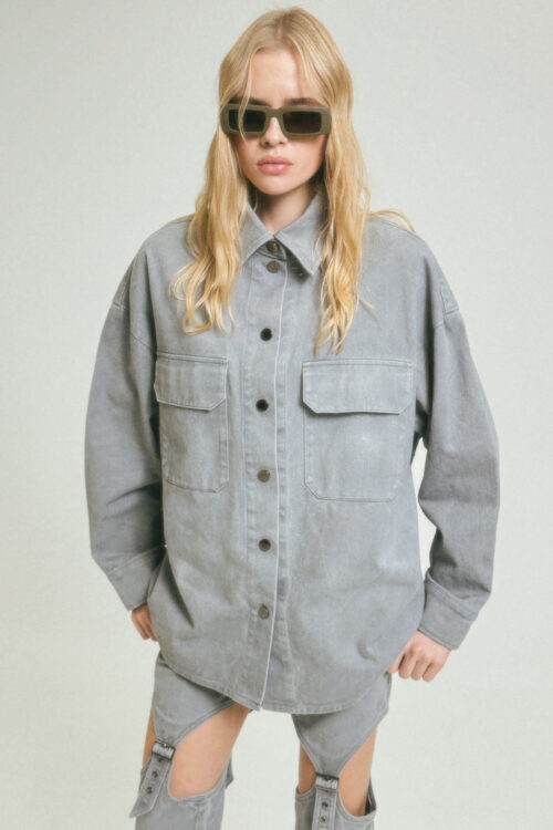 Рубашка из денима